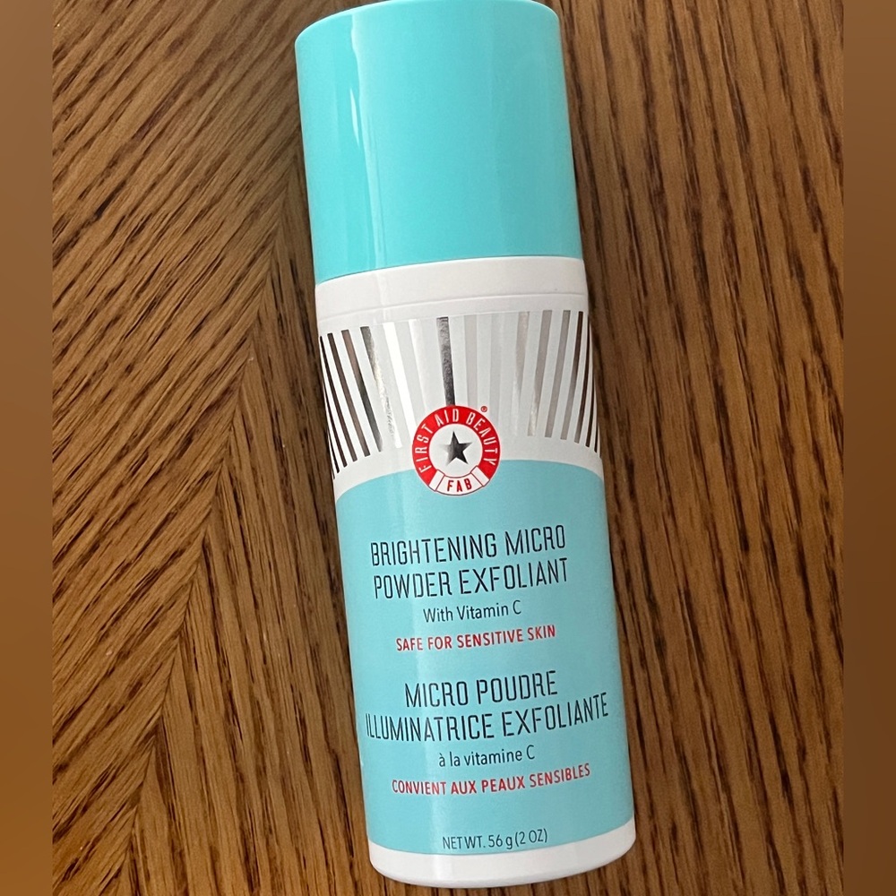 First Aid Beauty Brightening Micro Powder Exfoliant 2oz NEW